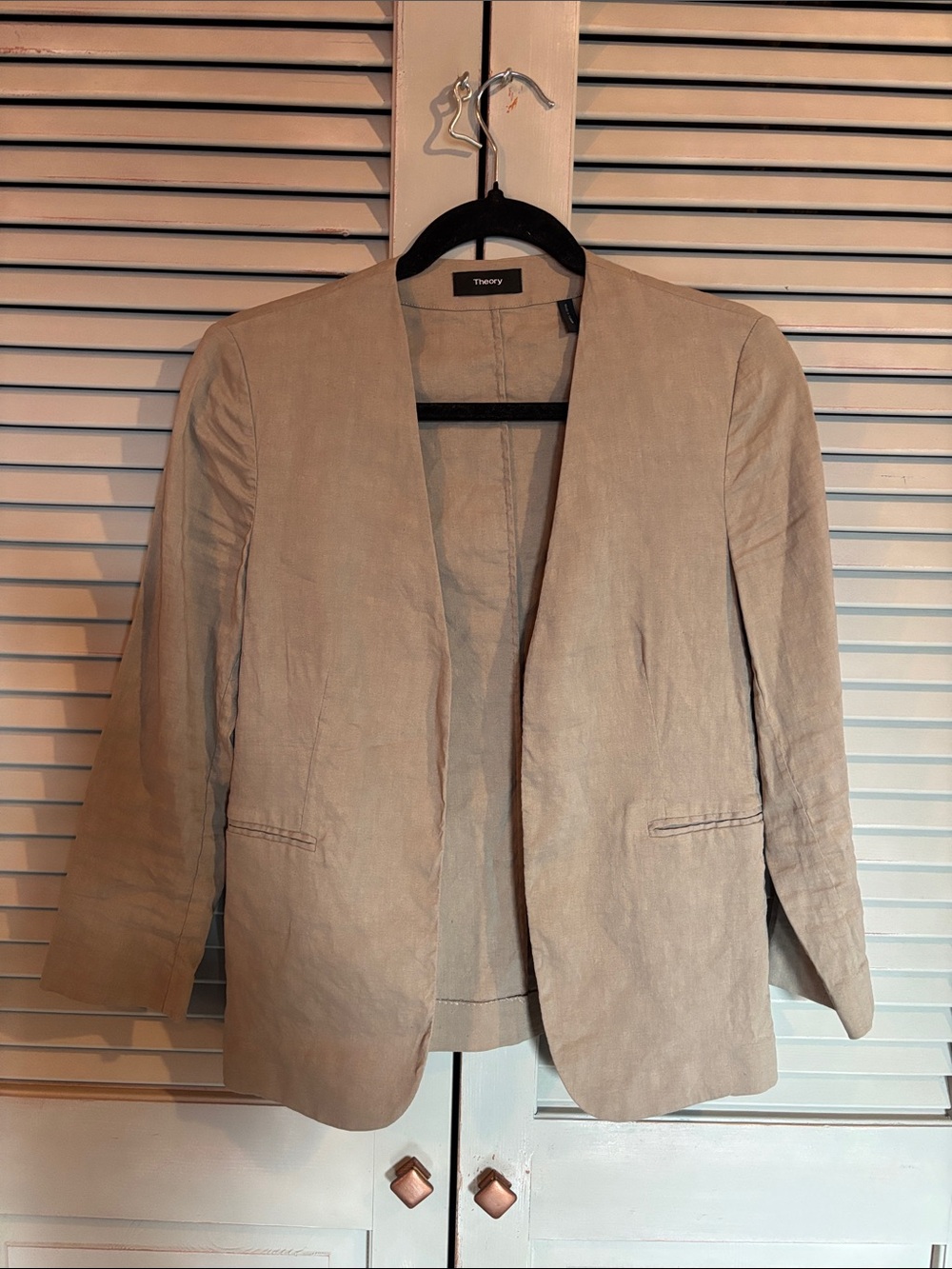Theory Linen Blend Blazer
